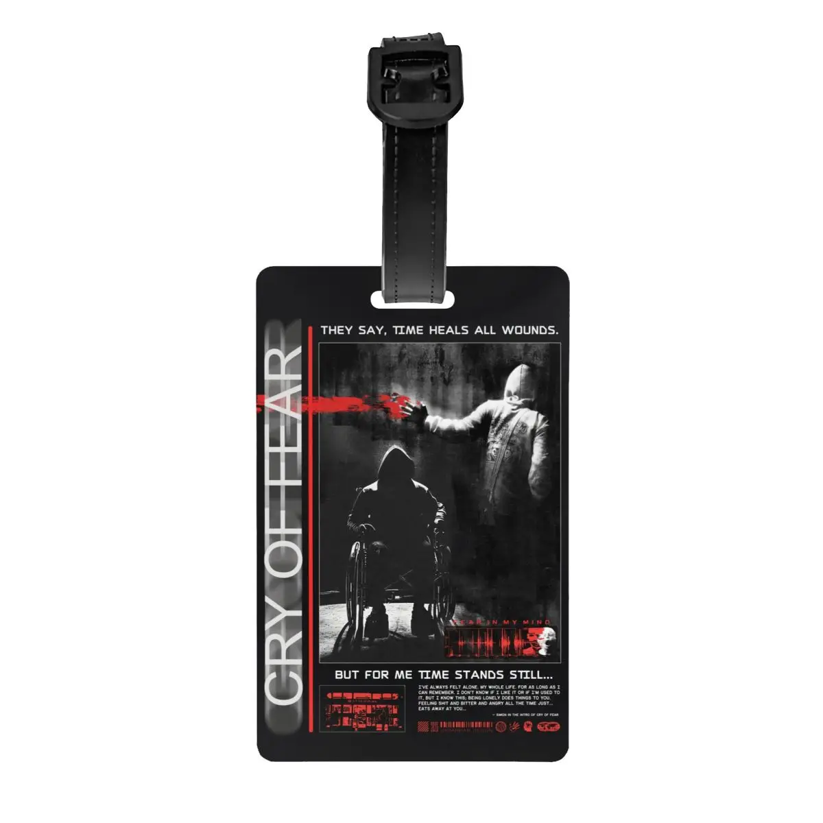 

Custom Simon Henriksson Cry Of Fear Luggage Tags Custom Baggage Tags Privacy Cover ID Label