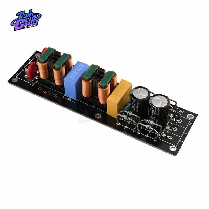 AC 110V-265V 15A Power Purification And Direct Filter Board Module Emi High Frequency Filter Module For Electronic Equipement