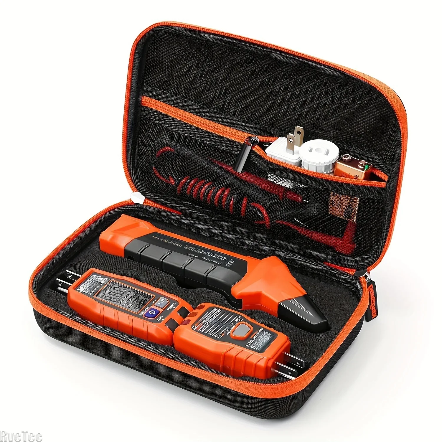 Storage Case for Klein Circuit Breaker Finder Outlet Repair Kit & GFCI Tester - Box Only