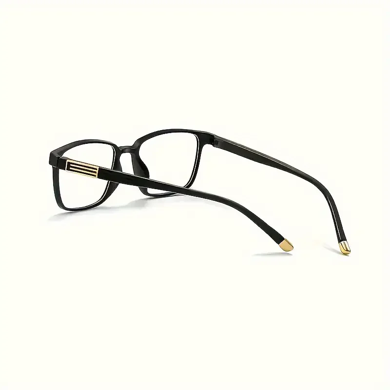 2 Stück klassische quadratische, blaues Licht blockierende Lesebrille, bequeme und stilvolle Presbyopie-Brille für Männer und Frauen – Detail 3