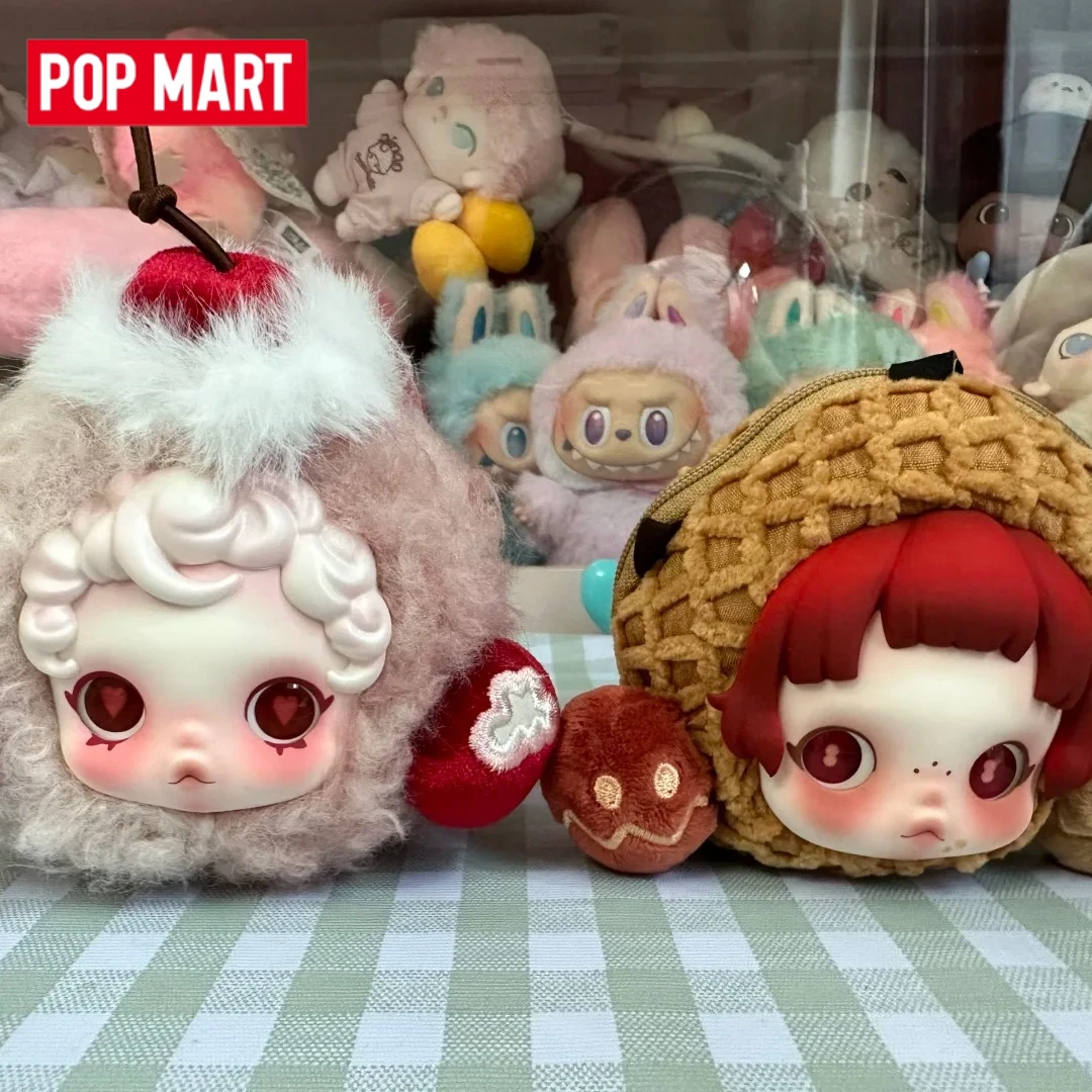 

Подлинная POPMART Skullpanda «Вы нашел меня!» Серия оригинальный чехол для наушников виниловое лицо плюшевая кукла кулон коллекции слепая коробка