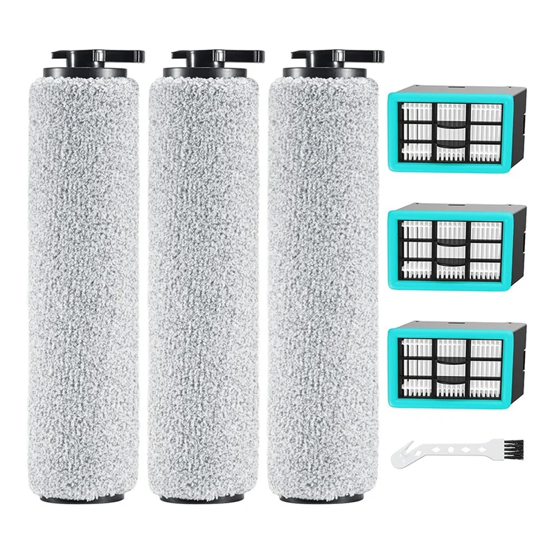 

ABRB-3831 Vacuum Cleaner Brush Roll+ Filter Replacement Parts For Bissell Crosswave HF2/3845N/3831 Floor Scrubber