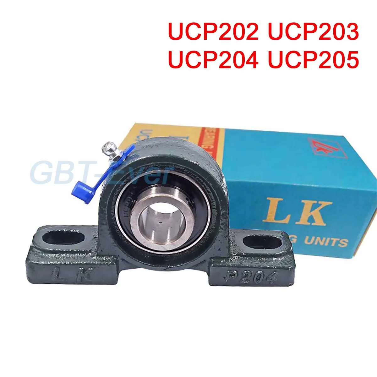 

1Pcs Outer Spherical Belt Vertical Seat Bearing UCP202 P203 P204 P205 ID 12/15/17/20/25mm for Karting Quad Bike Rear Axle Parts