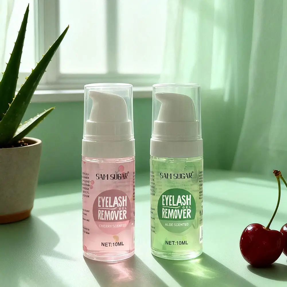 Gel eliminador de pestañas, Aloe, cereza, perfumado, limpieza profunda, suave, no irritante, eliminación rápida, maquillaje de labios y ojos, Gel removedor Original