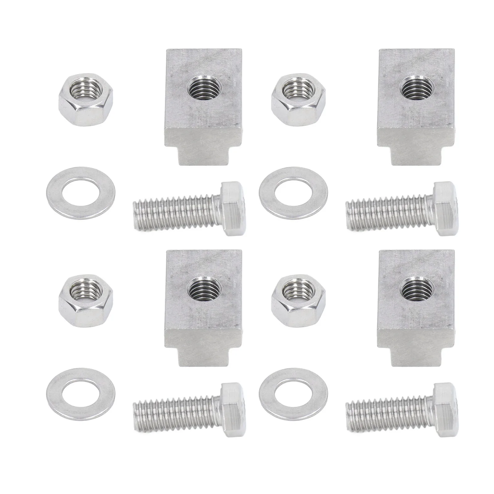 Bed Rails T Slot Nut Screw Kit for Tacoma Tundra 3/8in-16 Stainless Steel Trailer Pickup Truck OEM Replacement