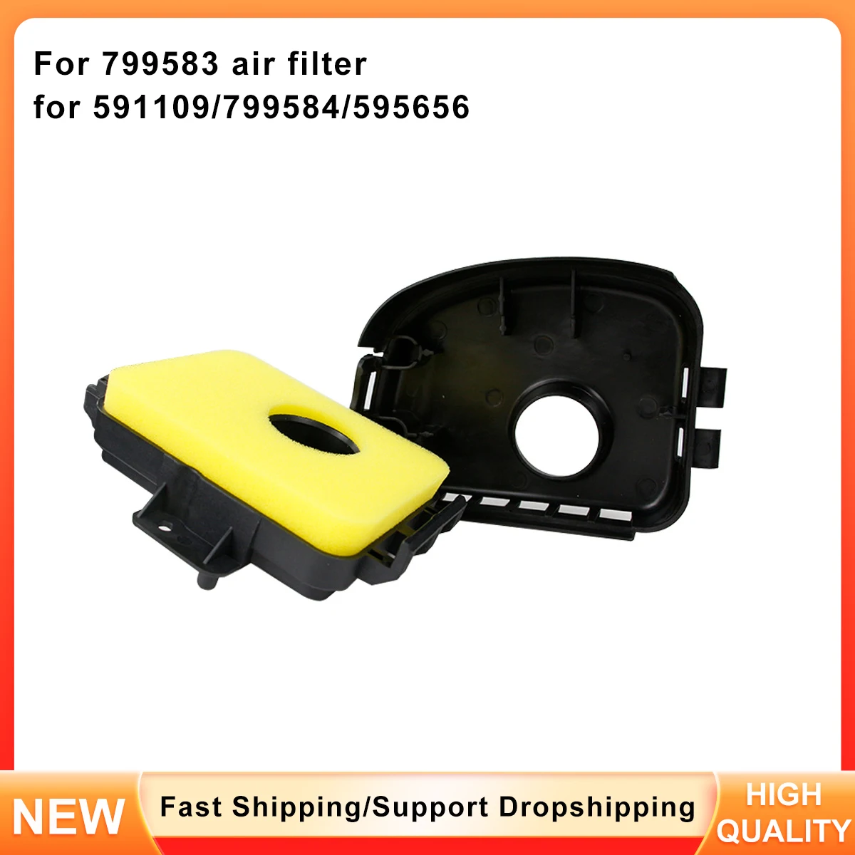 

Air Filter Combo Kit for Briggs Stratton- Replaces Part Numbers 799583 & 799584