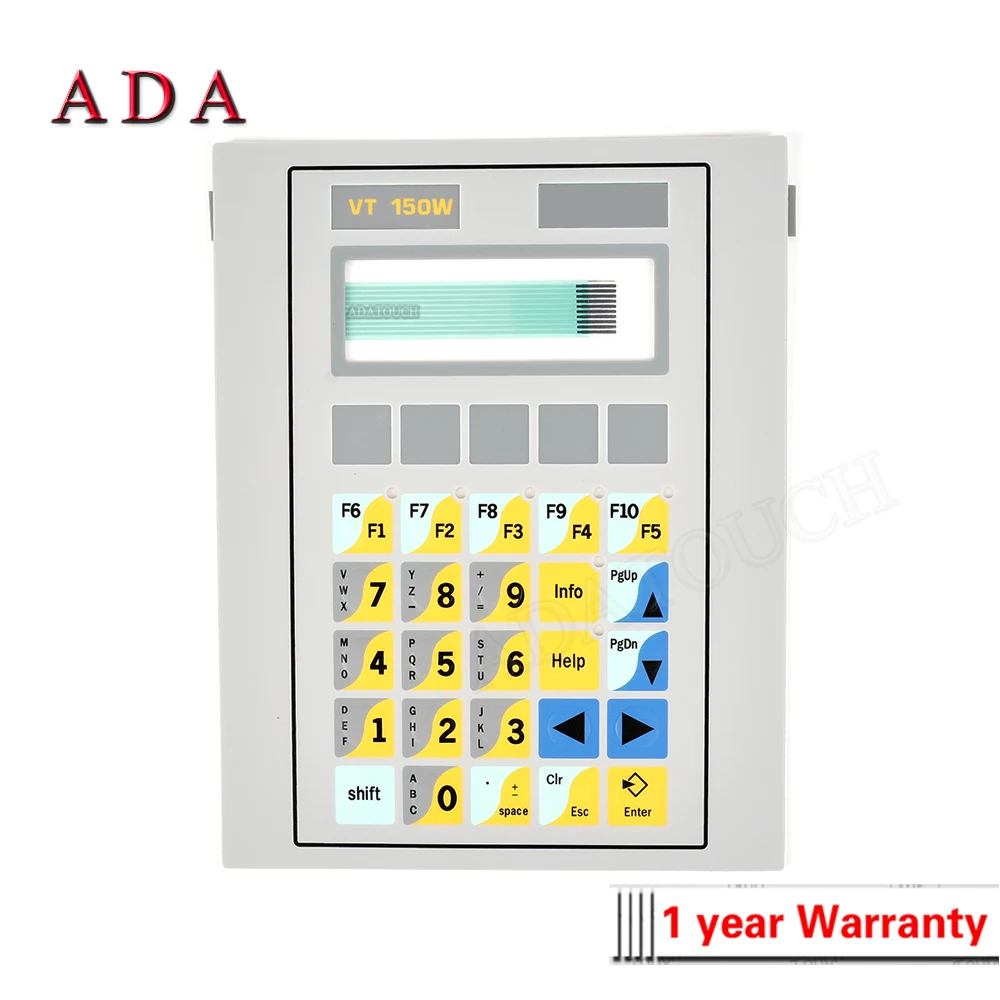 لوحة المفاتيح الغشائية لوحة المفاتيح التبديل ل ESA VT150W VT150W00000 VT150W000DP VT150WA00CN VT150W000AB ABB VT150 VT-150 لوحة المفاتيح الغشائية