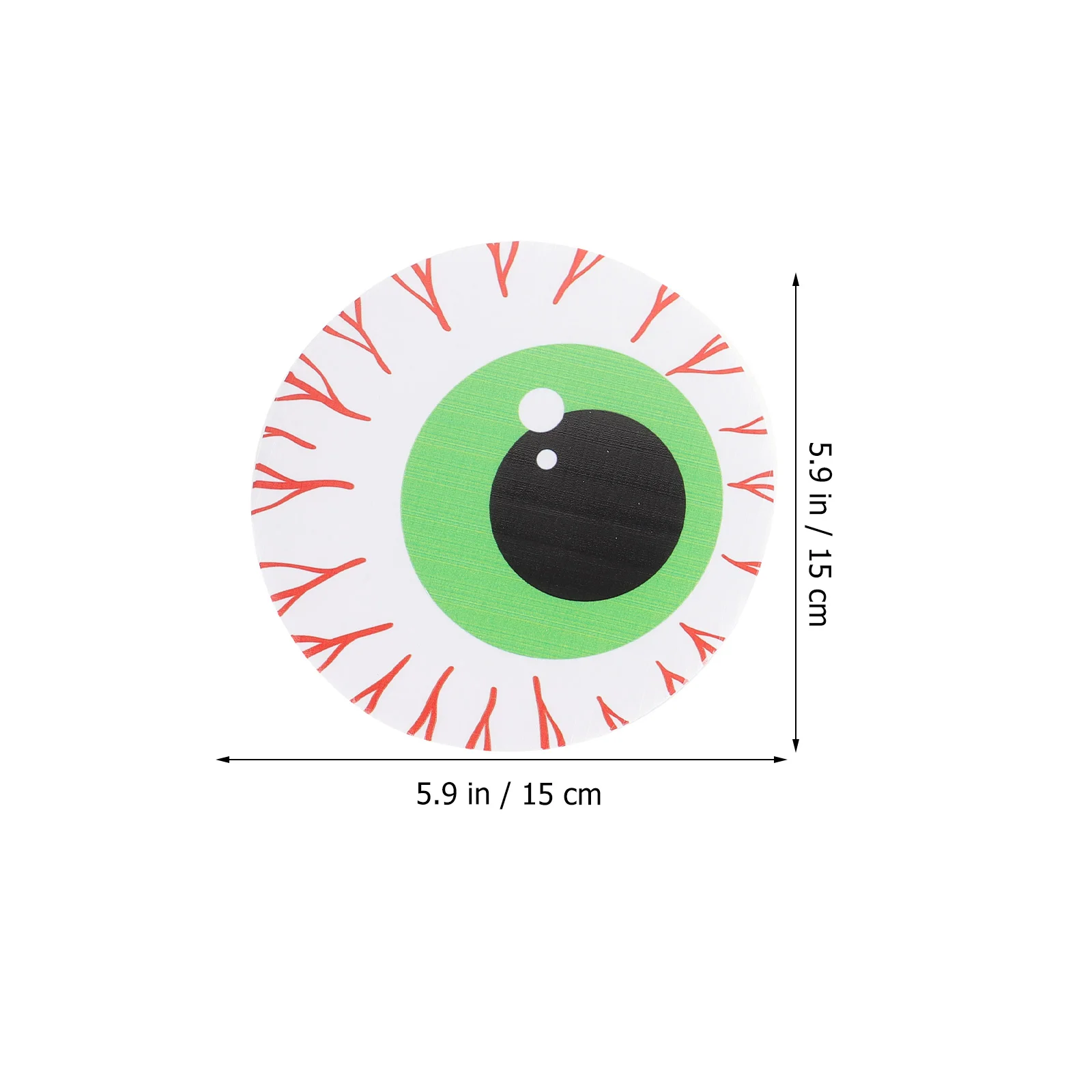 Halloween Eyeball Sticker Horror Eyes Window Door Decoration Dinosaur Banner Room