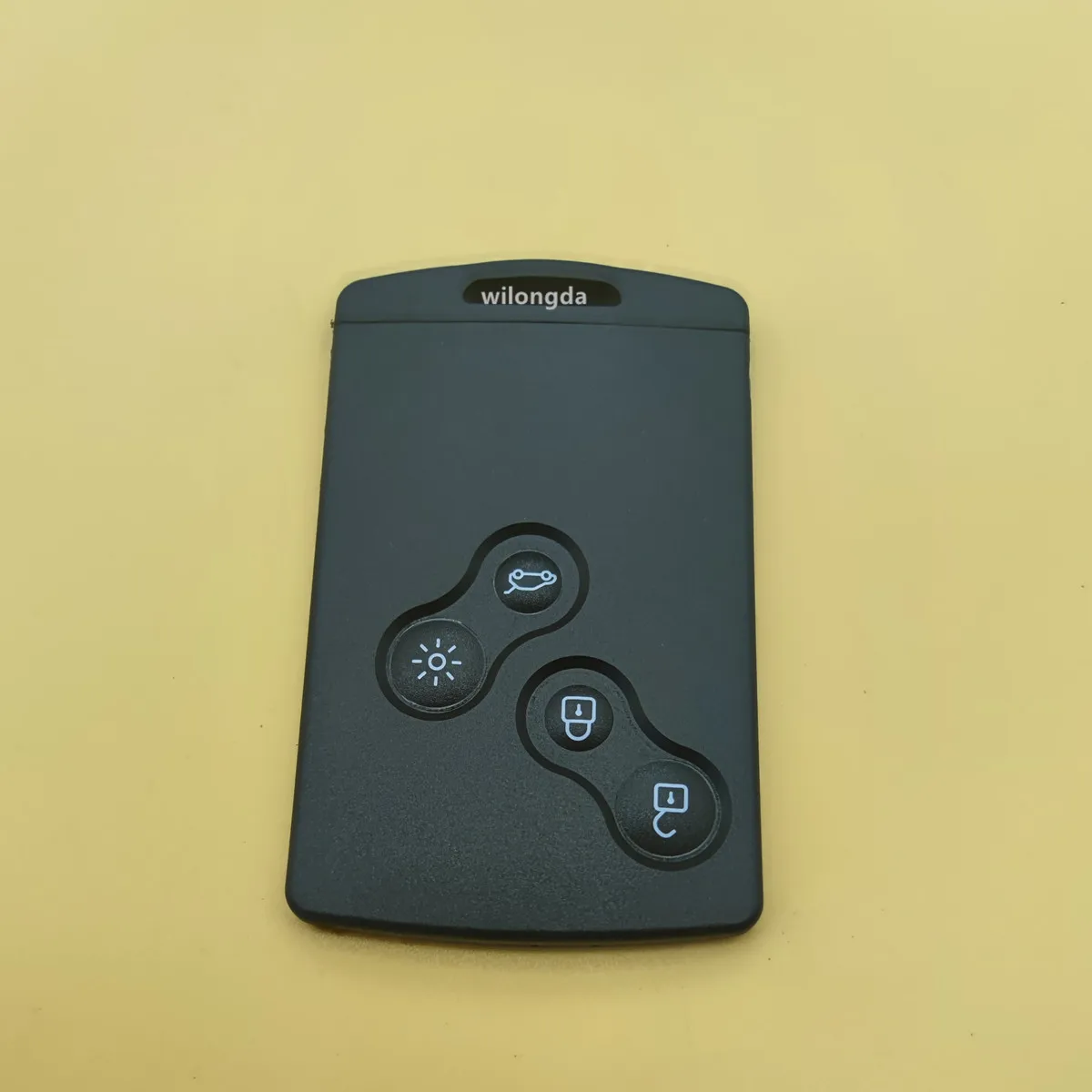 1/2/5pcs no logo 4 Button Car Key Smart Keyless Card 433MHz pcf7945 4A Chip for Renault Clio IV clio4 Captur key 2009-2017