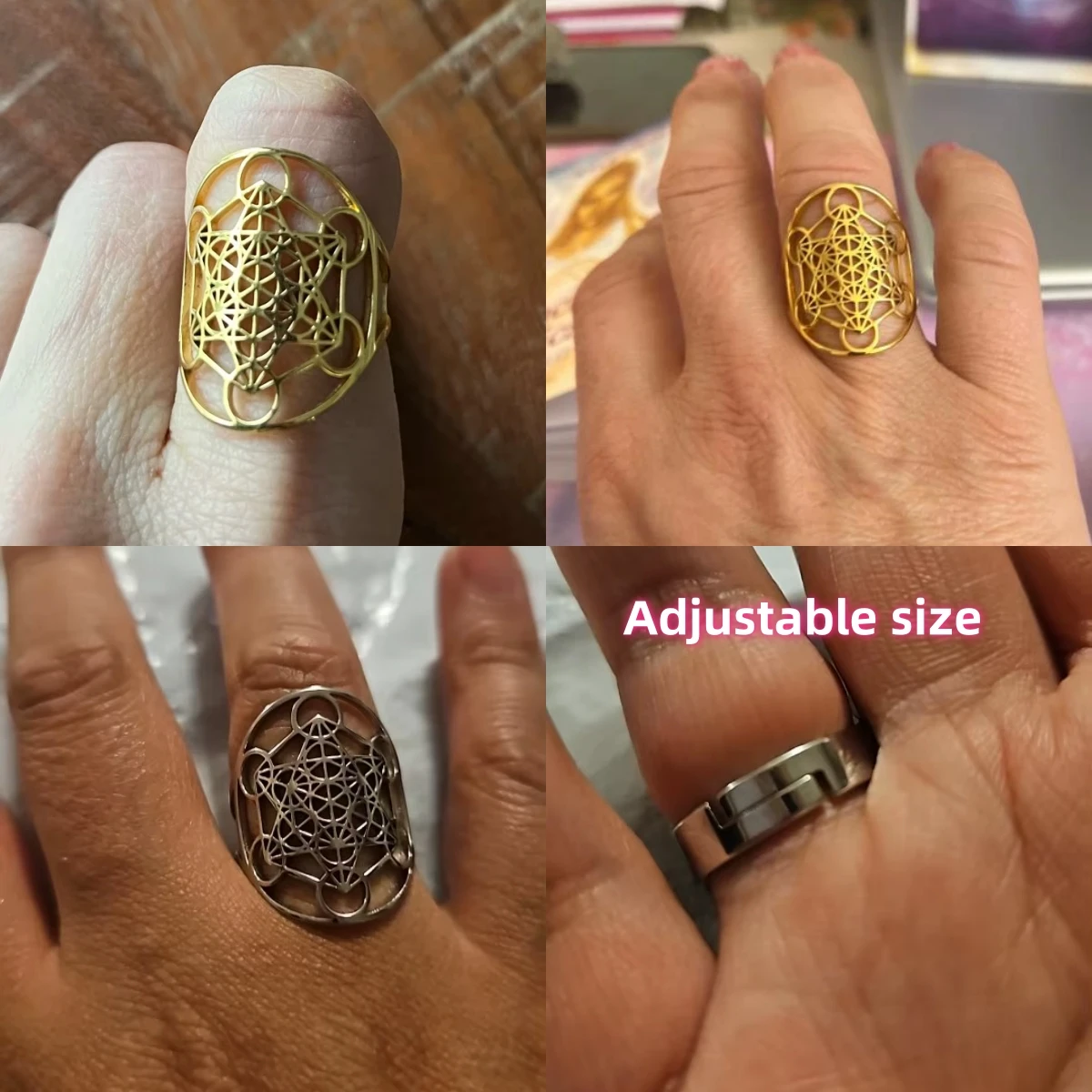 Unift Heilige Geometrie Ring M - Men'S Fashion Today recensie en prijs