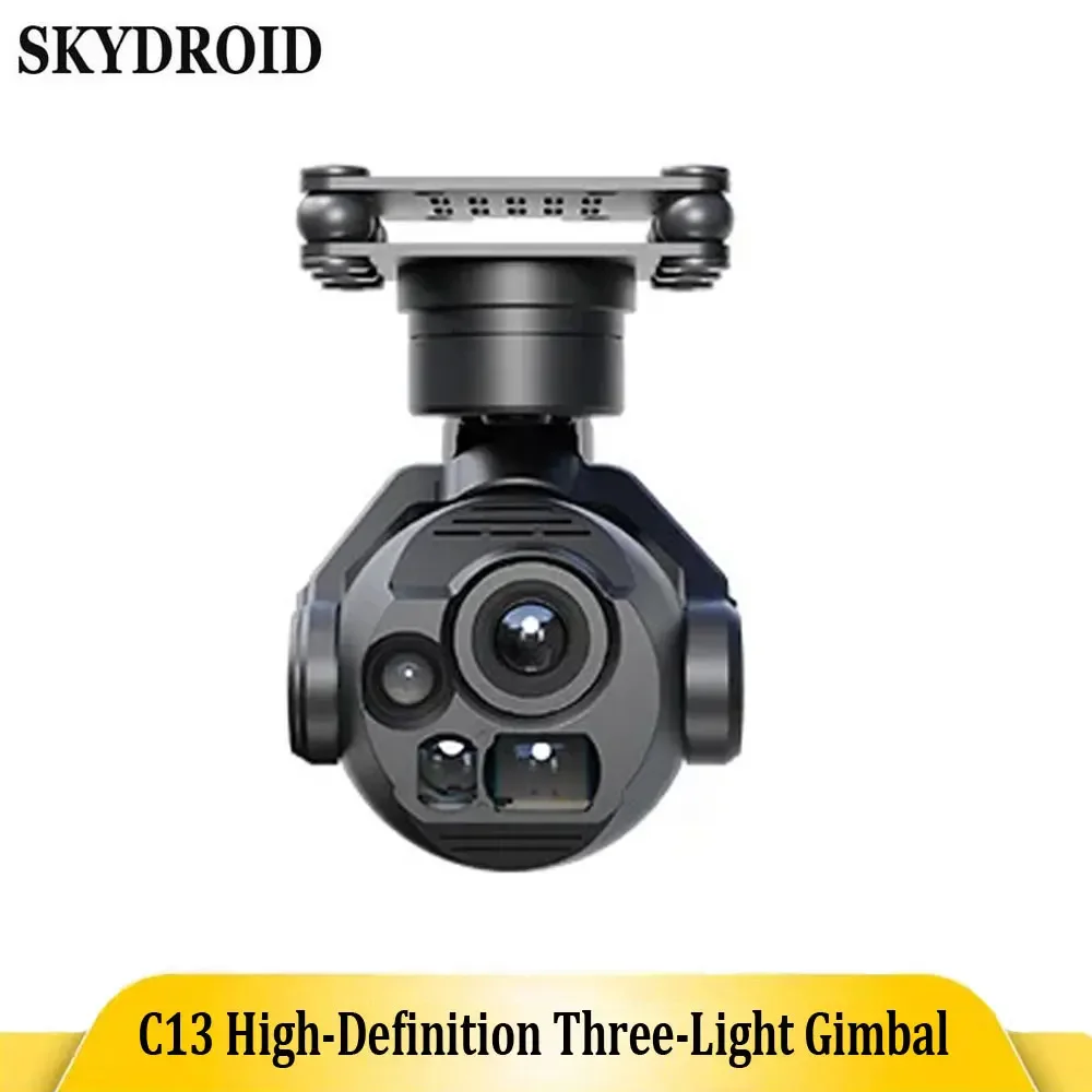 

Skydroid C13 Многофункциональный трехосный карданный подвес высокой четкости с 30-кратным зумом, трехосевая стабилизационная камера с блокировкой ALTarget