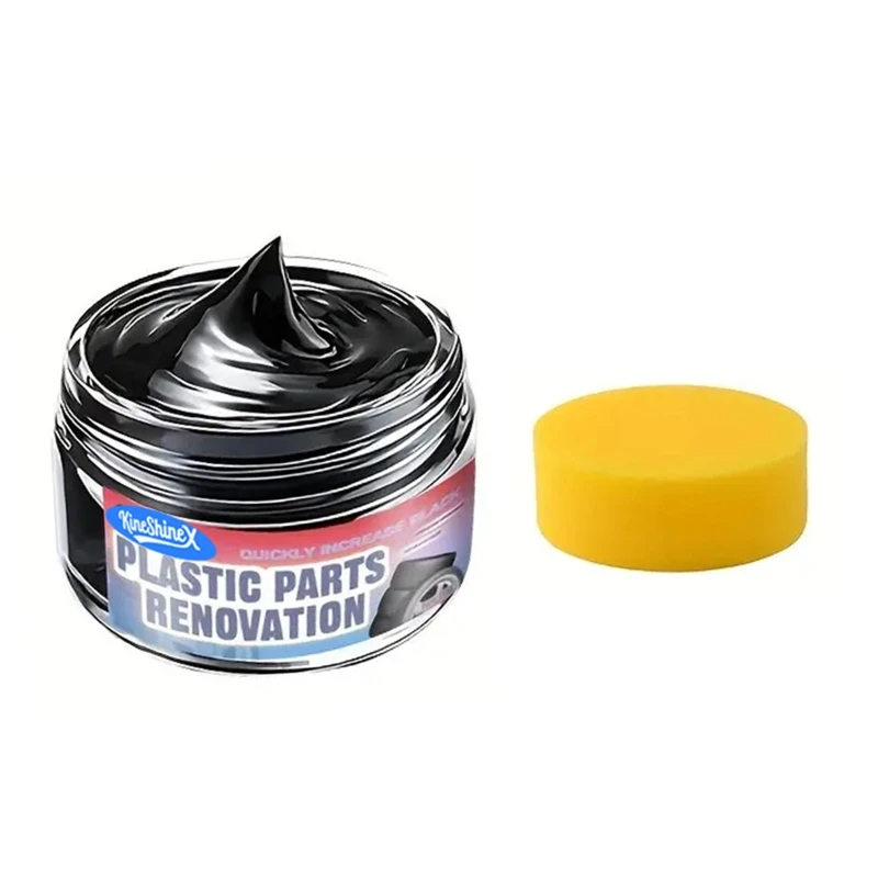 547B Car Trim Restoration Paste for Plastic Dashboards, Doors, and Tire