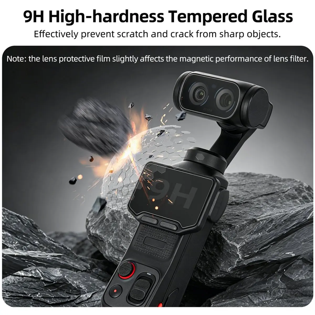For Luna Ultra Glass Screen Protector Ultra-Clear Glass Lens Screen Protector Film AR Anti-Reflective Film