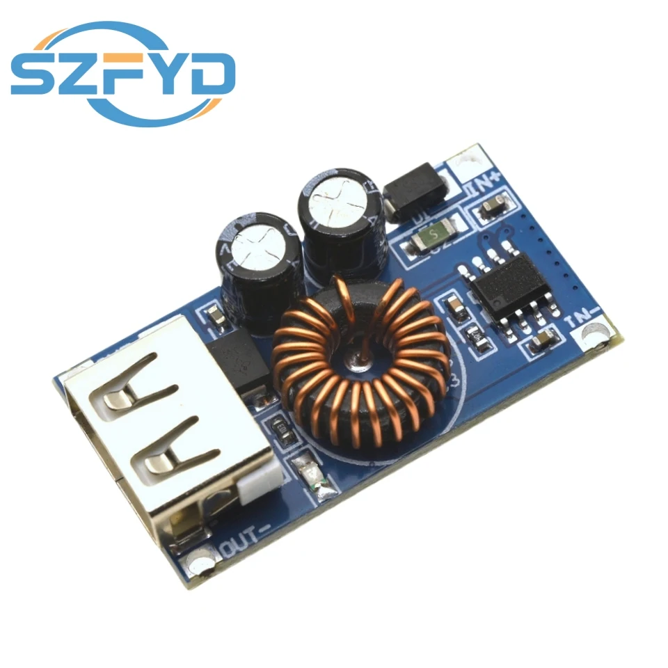 Módulo USB Buck 12V-24V QC3.0 – Cargador rápido para vehículo - imagen 4