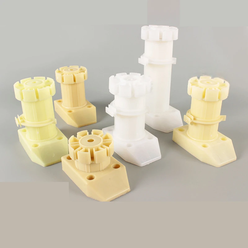 

Thickened And Reinforced Cabinet Feet Adjustable Furniture Legs Plastic Kitchen Cabinet Levelers Stabilizers for Home Improvemen