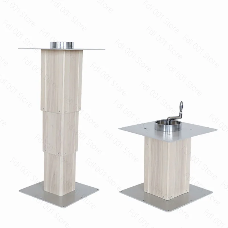 RV Lift Table Commercial Vehicle Traveler Back Camel Trailer Table Legs Hand Crank Tatami Lift Lifting Table