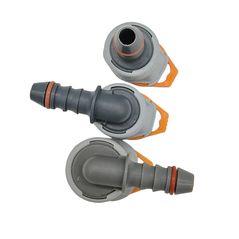 Original Auto-Kraftstoffleitung Schnellkupplung 7,89mm 9,49 ID6 Winkelstück 5/16 Kraftstoffrohranschlüsse Filter 3/8 Buchsenanschluss 2 Stück pro Set – Detail 5