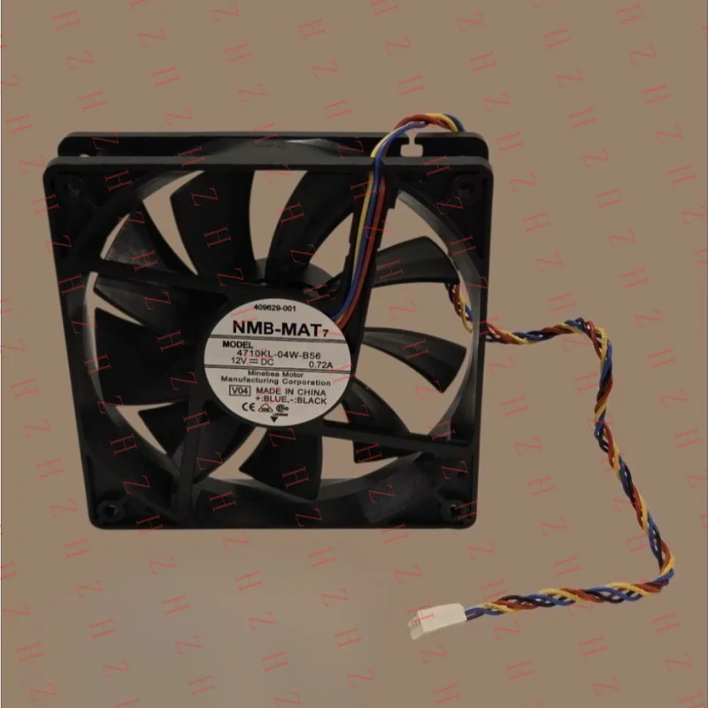 

Вентилятор охлаждения корпуса P+ 1 шт. для NMB-MAT 4710KL-04W-B56, DC 12V 0.72A, 4-проводной, PWM, 115CFM