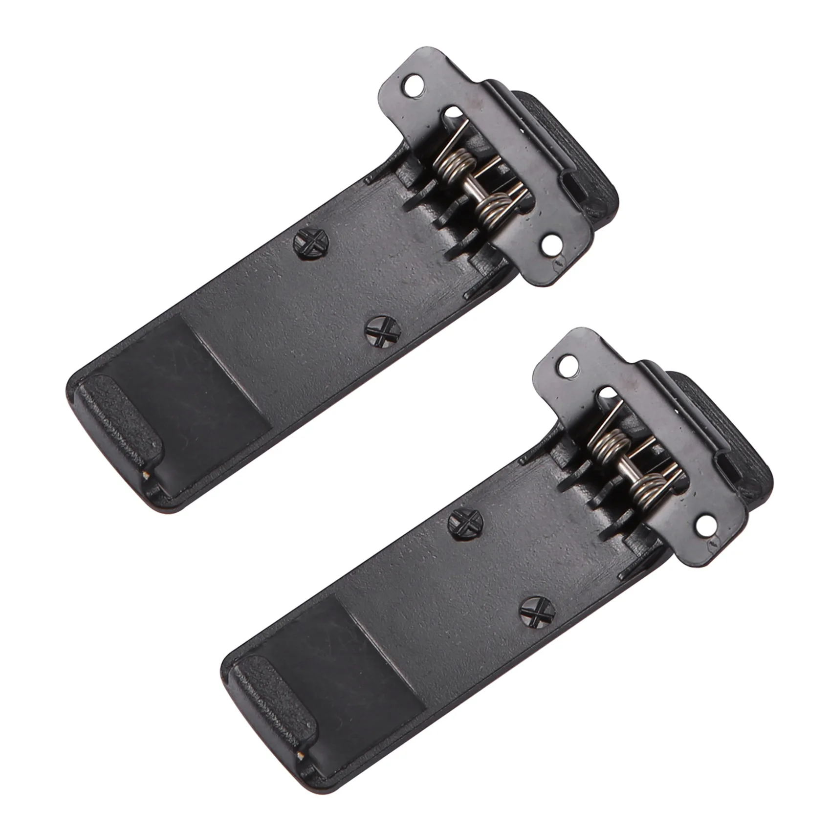 2 Stuks Walkie Talkie Reserveonderdeel Rugriem Clip Voor 2-Way Radio Uv5r Voor Intercom Uv5r/5ra/5r +/5rb/5rc