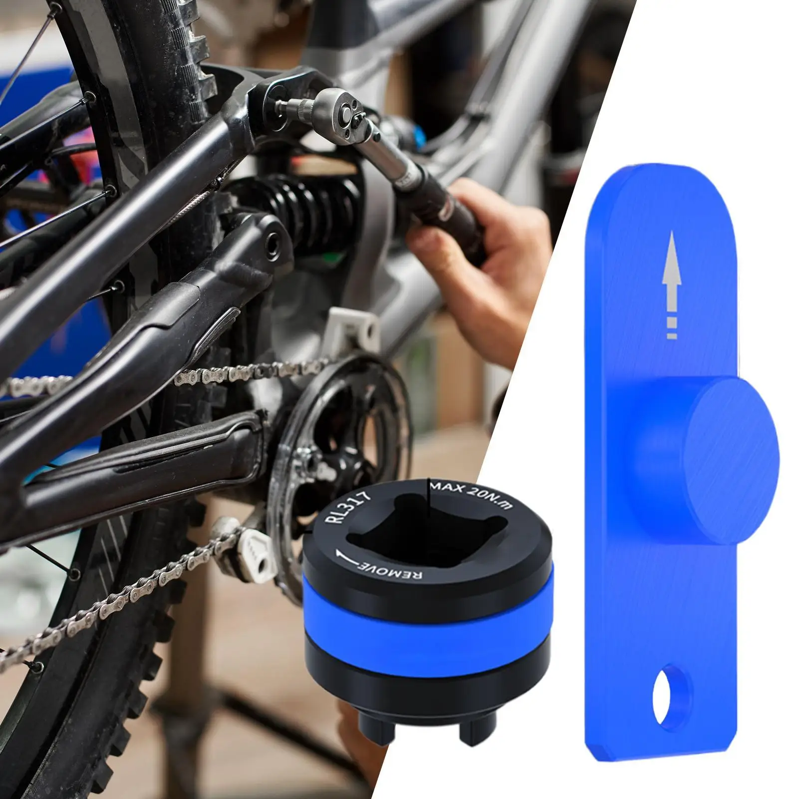 

Brake Press Tool Non-Slip Portable Spreader Bike Disc Brake Piston Alignment Tool For Road Mountain Maintenance Repair Garage