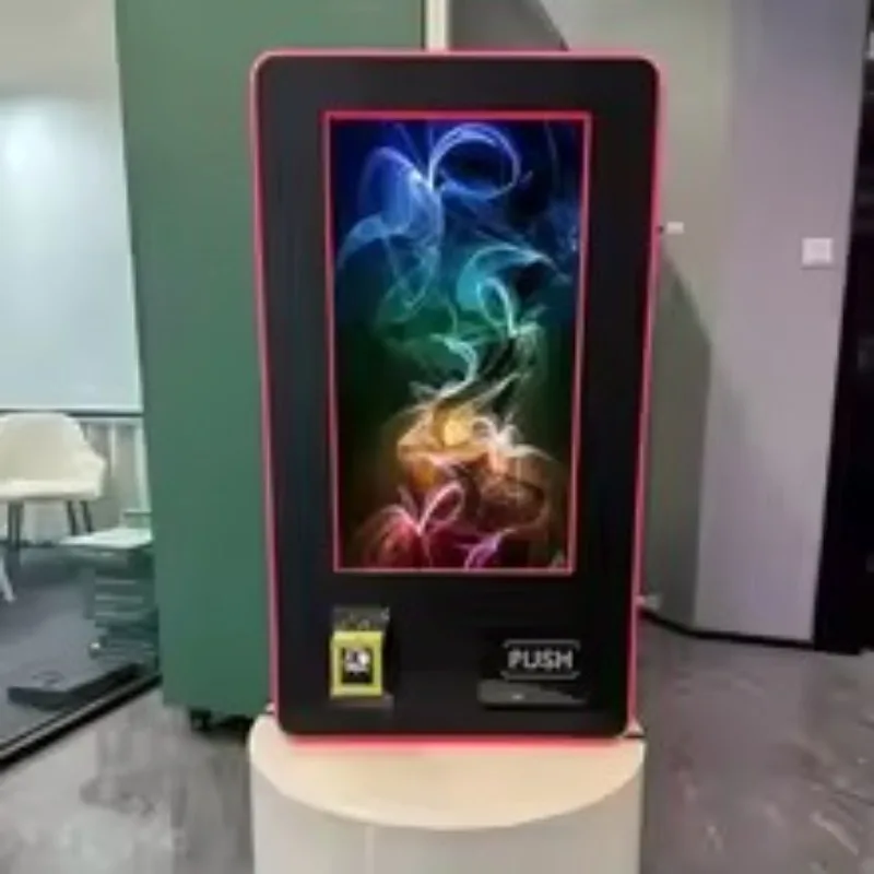 US Standard Small 32 Inch Touchscreen Vending Machine Built-in Tobacco Age Verification SDK For Commercial Business Use