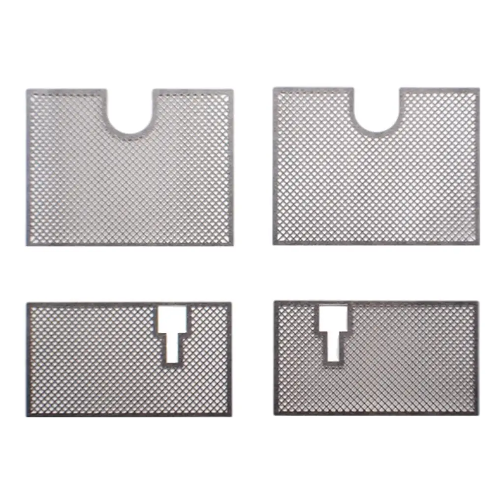 1/16 RC Tank Armored Metal Protective Net Guard Plate for Henglong Tiger 1 Upgrade Parts Accessories Silver Set