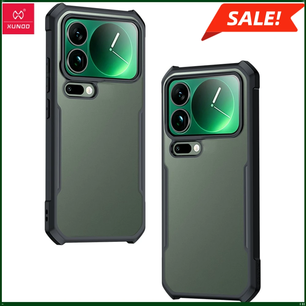 Xundd Case For Xiaomi 17 Pro, 17 Pro Max Airbags Shockproof PC + TPU Matte Transluent Cover for Xiaomi 17