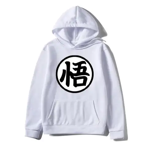 Nyaste japanska anime-hoodie Cosplay Saiyan Son Harajuku Goku Streetwear Hoodies Casual Hoodies Herrkläder Dam 10 best sales Goku Black - №3