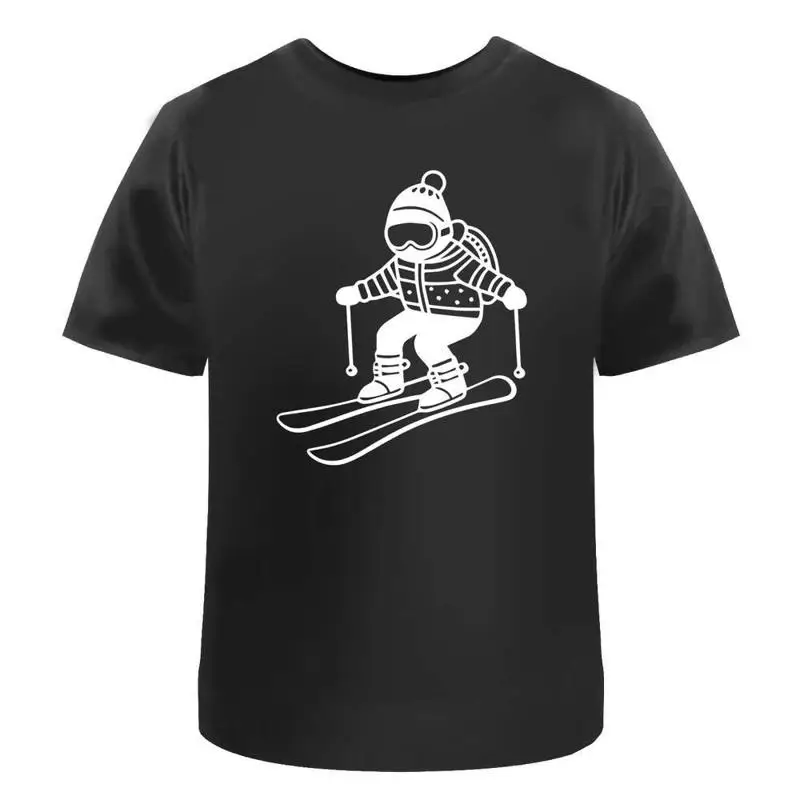 

Beginner Skier' Cotton T Shirt Ta047711