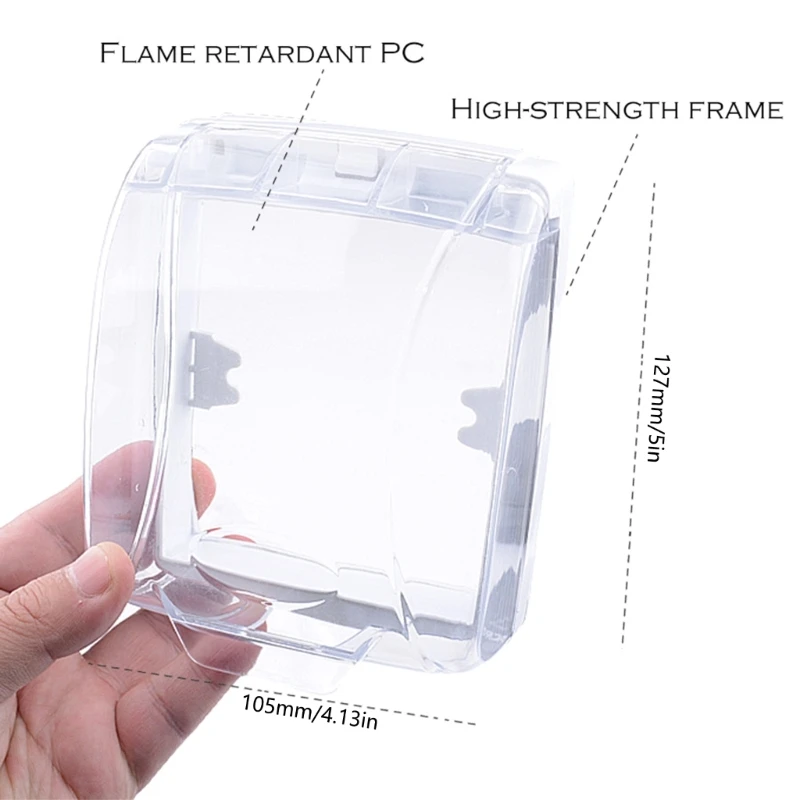 Adjustable Mount Rain Cover Waterproof Doorbell Mount PC for Video Doorbell