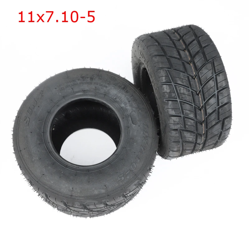 

Live racing drifting kart front and rear tires 10x4.50-5 11x7.10-5 CST tires are suitable for 168 kart ATV parts