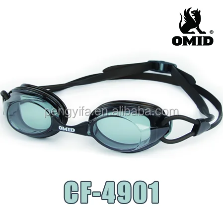 Swimming Goggles with 3 Alternative Adjustable Nose-bridge adult racing goggle