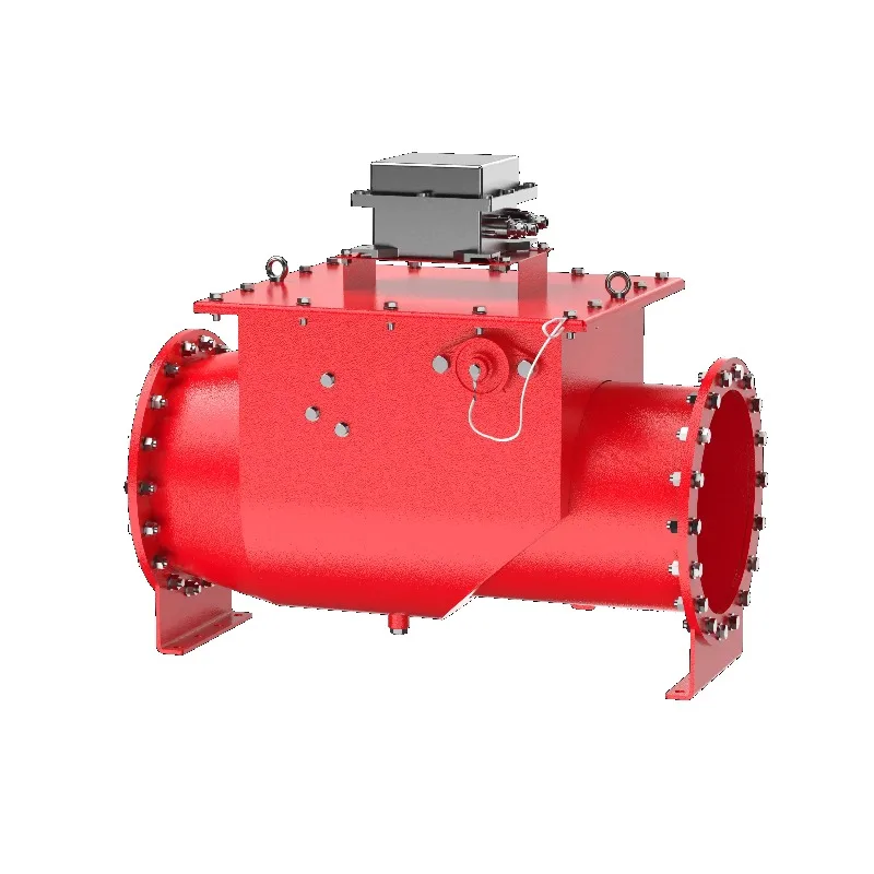 

One-way Explosion Isolation Flap Valve