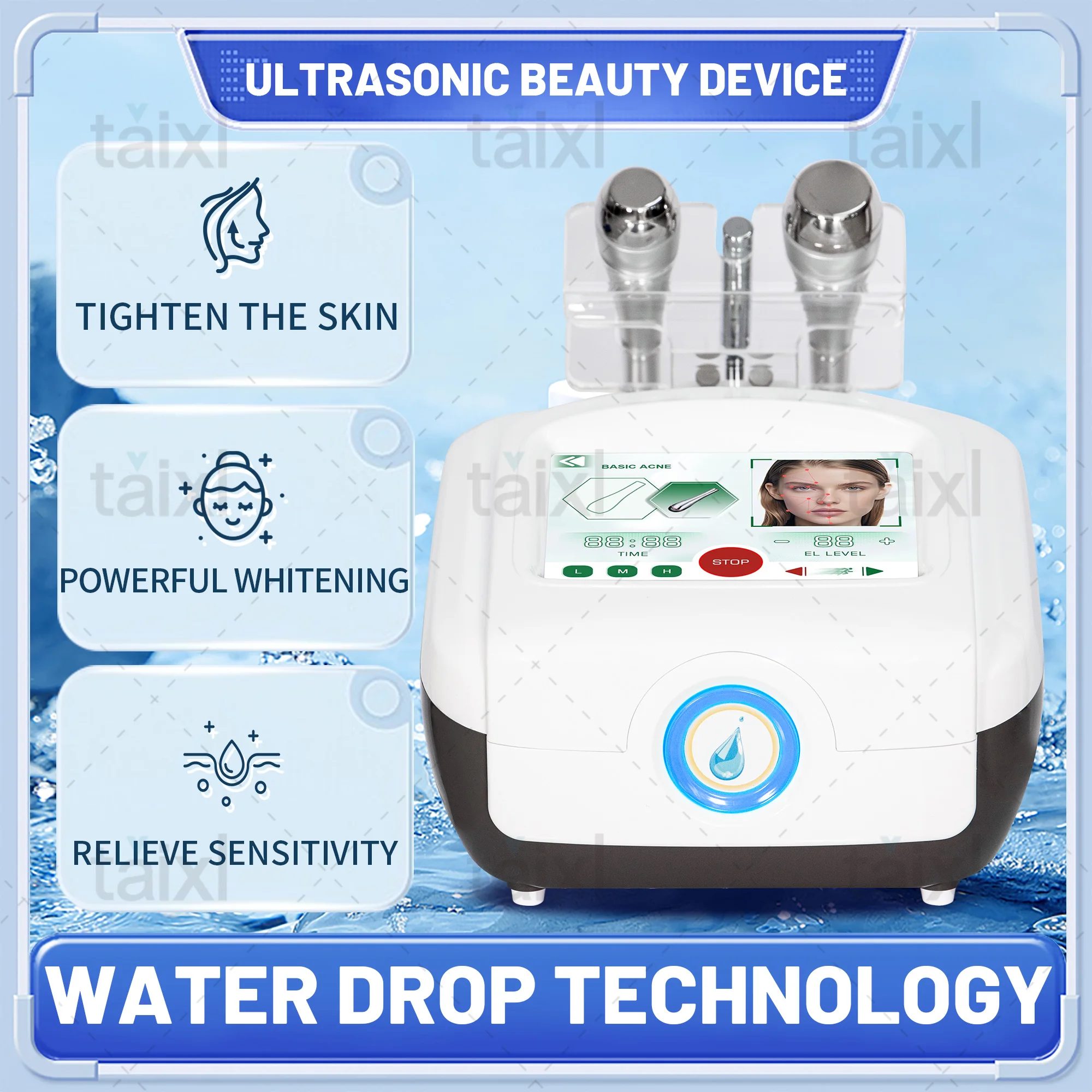 

Professional Skin Whitening Wrinkle Removal Anti Aging Machine Ultrasonido Facial Portatil