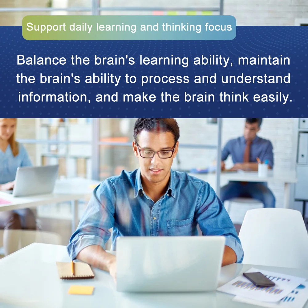 Brain Supplements for Memory and Focus, with Bacopa Monnieri, Lion's Mane, Ginkgo Biloba, Mental Clarity & Cognitive Support