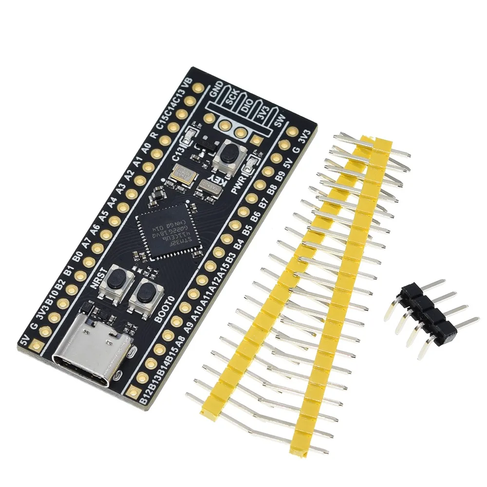 TZT 1/2 Stück STM32F401 Entwicklungsboard STM32F401CCU6 STM32F411CEU6 STM32F4 Lernboard für Arduino – Detail 23