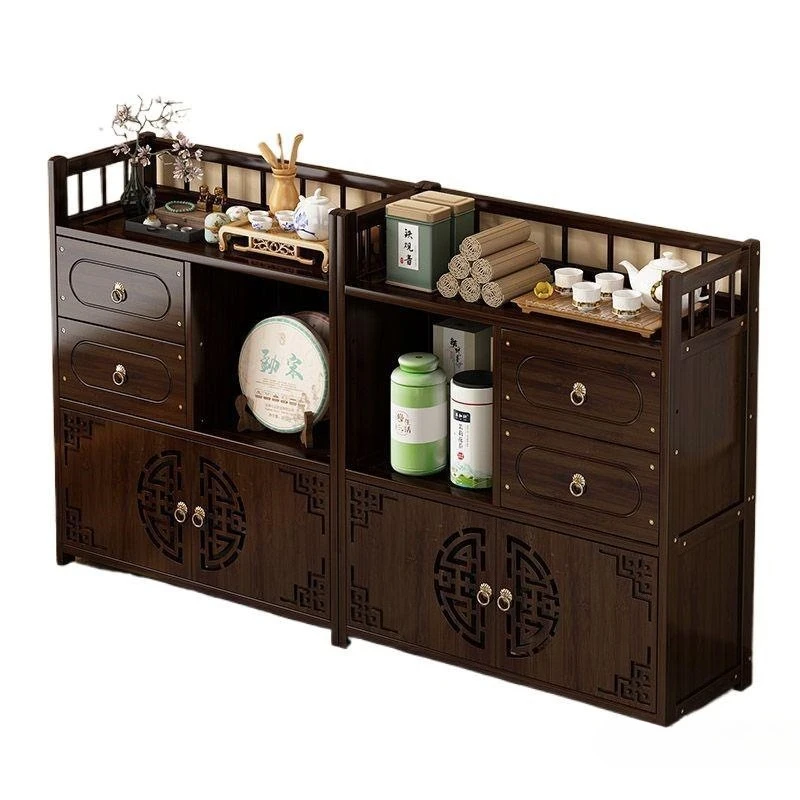 

Office Set Storage Locker Household Shelf Meal Side Cabinet Table