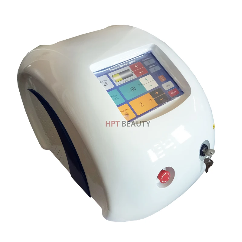Macchina per la rimozione delle vene del ragno Laser a diodi 980nm per la rimozione dell'esione vascolare del corpo intero Macchina per il ringiovanimento dello sbiancamento della pelle