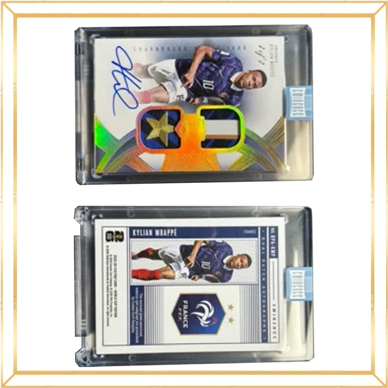 DIY Handmade Soccer Replica Trading Cards Messi Ronaldo Yamal Mbappe Haaland Star Collectible Cards Hot Sale for Football Fans