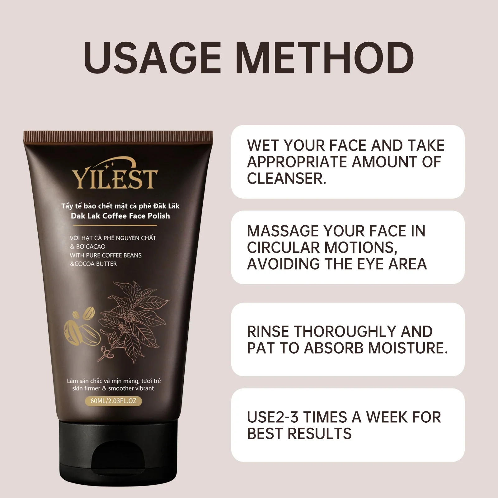 مقشر القهوة ماتشا التقشير تقشير تقشير الوجه فرك ترطيب مغذي إصلاح الدعك كريم وجه العناية بالبشرة #5