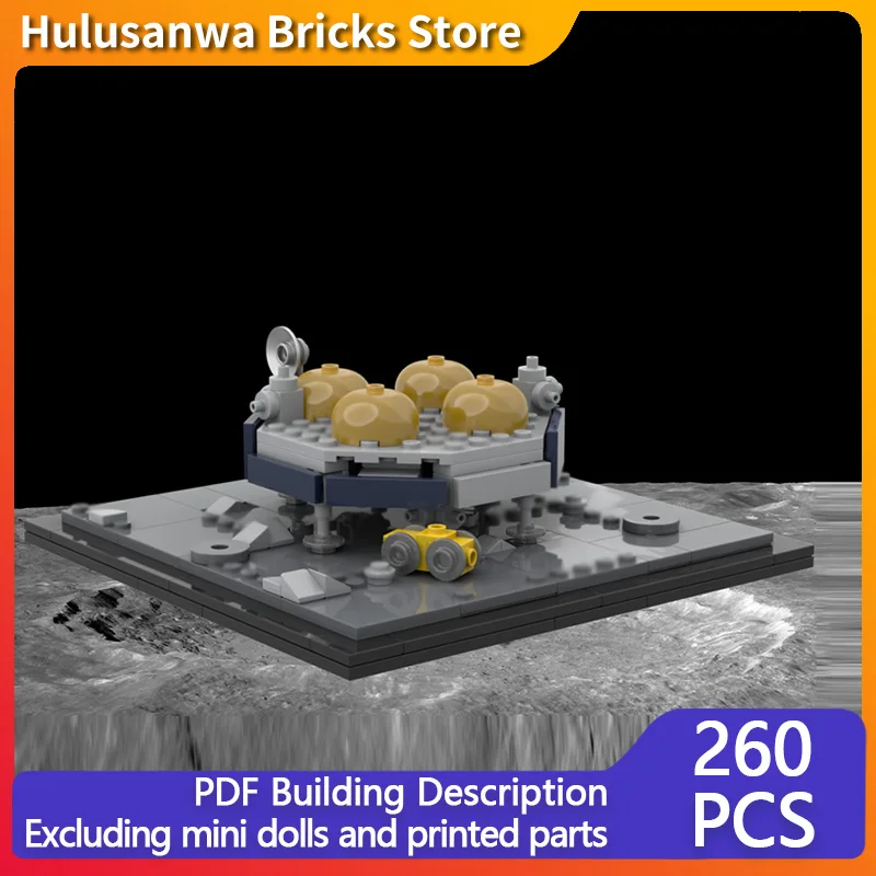 

Old Griffin Lunar Lander Model MOC Building Bricks War Equipment Modular Technology Gifts Holiday Assemble Children Toys Suit