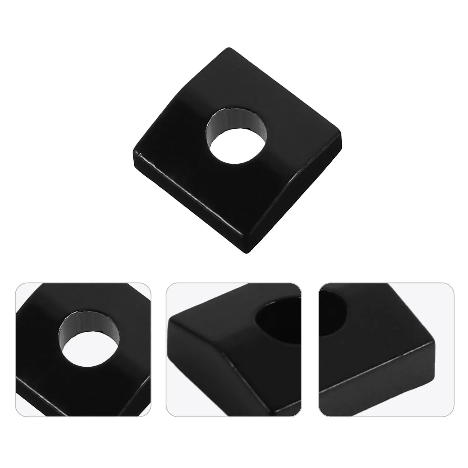 

2Sets Locking Nut Blocks with Screws Electric Guitar Cap Metal for Korean Style Double Rocker Guitar Repair Tool