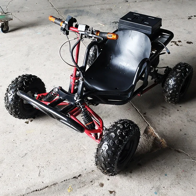 KS 4 Stroke Engine Hydraulic Disc Brake Racing Outdoor Buggy Drift Trike for Kids & Teenagers