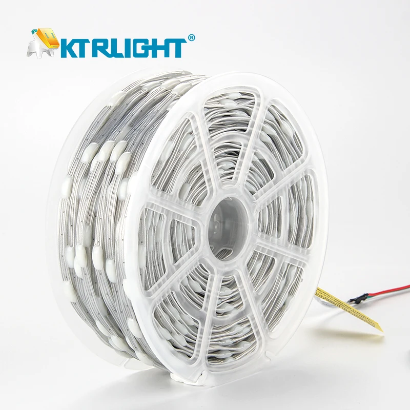 12V 4pin Data Return WS2811 WS2812 LED Seed Pixel String Lights Full Color Individually Addressable RGB for DIY Curtain Light
