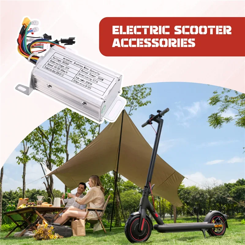 Controlador sin escobillas 36V 350W + medidor Bluetooth + luz + Kit de acelerador para patinete eléctrico Xiaomi M365/M365 Pro A