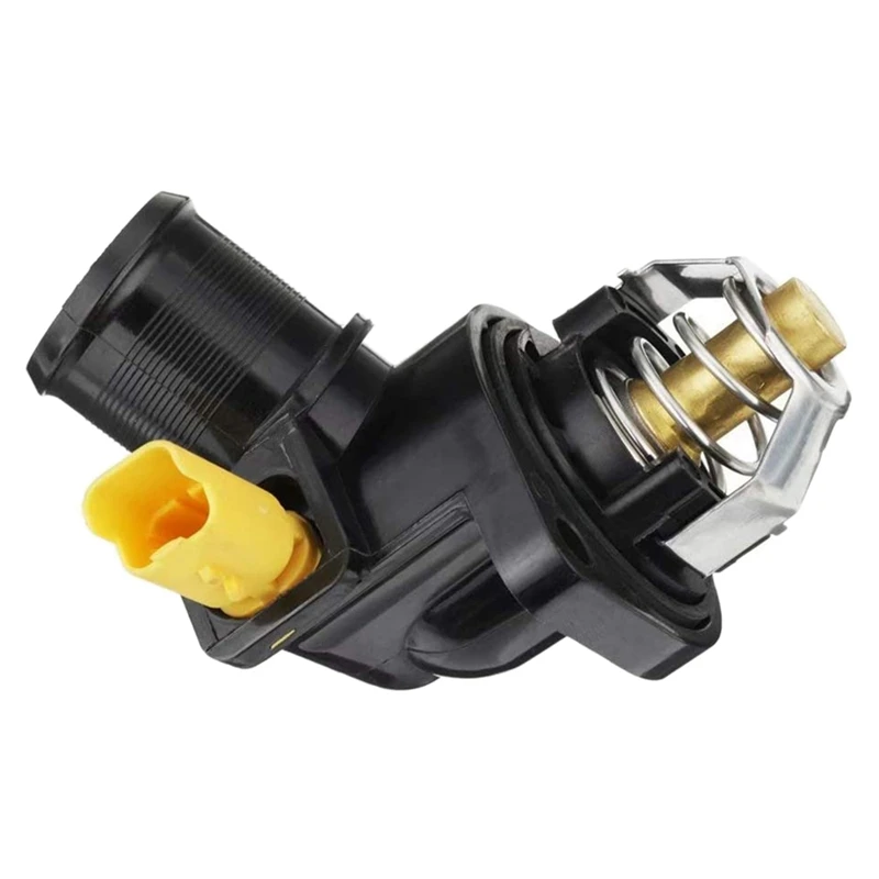 Car Engine Coolant Thermostat Cover With Housing For Peugeot Bipper 206 207 1007 Citroen C2 C3 I II 1336Z2 1336.Z2