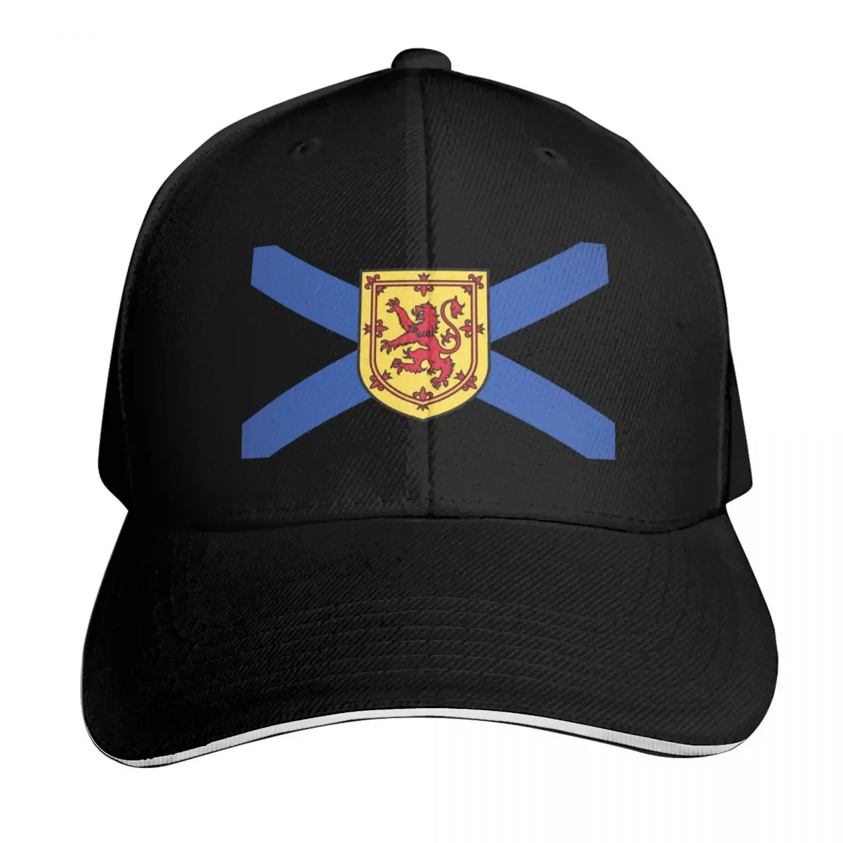 Nova Scotia Flag province Canada HD High Quality Baseball Cap Casual Daily Wear Quick Dry Performance Cotton Twill Breathable
