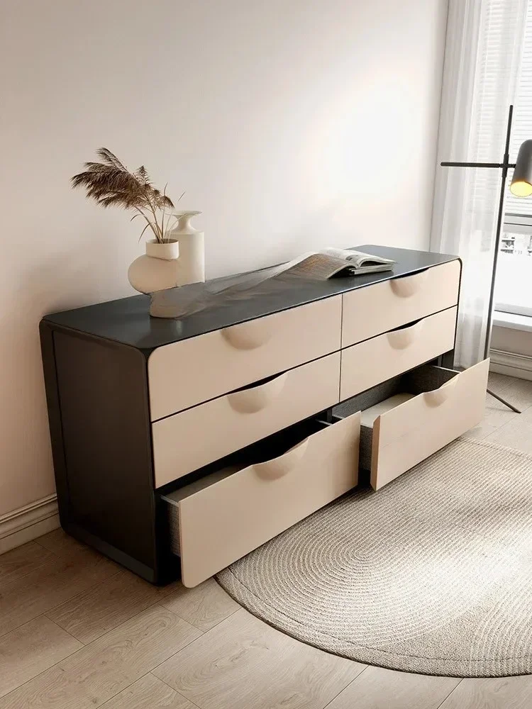 Modern Simple Bedroom Storage Wall Locker 2024 New, Six Bucket Cabinet