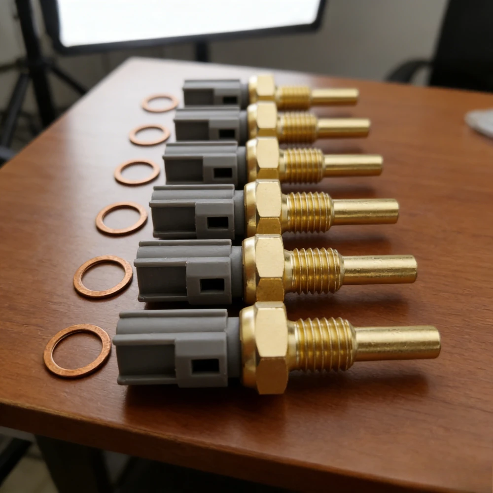 Sensor de temperatura del tanque de agua M12, interruptor de control del radiador para Yamaha VMAX 600 XT XTC DELUXE ELEC START XTR 600ER VX600ERG, 2 piezas