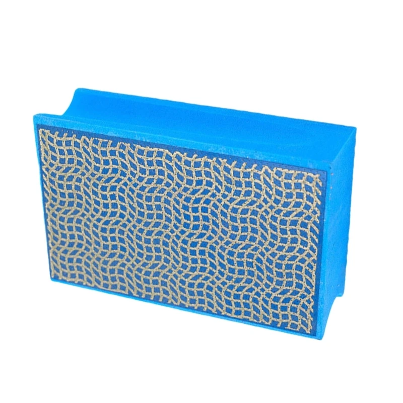 Blocco smerigliatura manuale stabile, rivestito in adamantite, impugnatura ergonomica rifinitura precisa dei